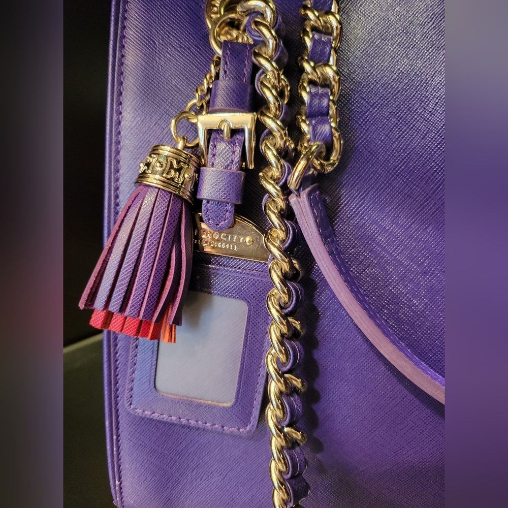METROCITY Saffiano Shoulder Bag NWOT - Picture 14 of 14